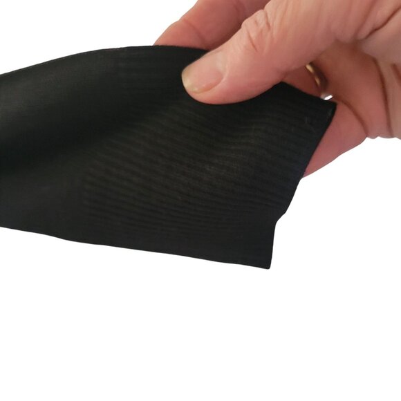 ARMANI EXCHANGE Black Cowl Neck Womens Sweater Open shoulder Long Sleeve‎ Luxury - Picture 3 of 10